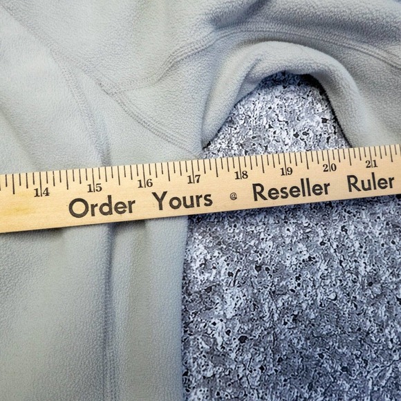 MARMOT Mens Jacket M Fleece Lightweight Sweater Layer Grey Long Sleeves Outdoors - Picture 8 of 15